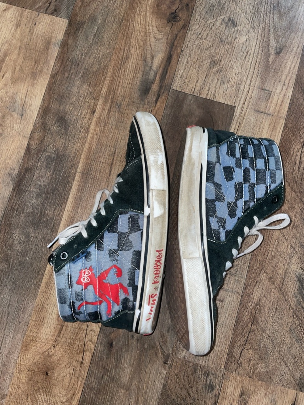 Vans Krooked Natas for Ray Barbee High Tops